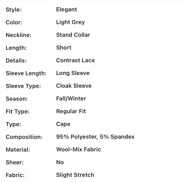 Beautiful woman cape coat - Picture 7 of 9